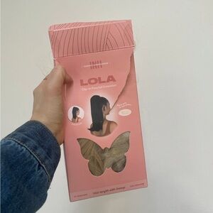 Lola hair extensions ponytail